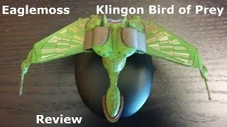 Eaglemoss Klingon Bird of Prey Review [upl. by Pope]