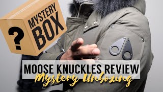 FINALLY MOOSE KNUCKLES 😍 MYSTERY UNBOXING  FULL REVIEW [upl. by Arlana231]