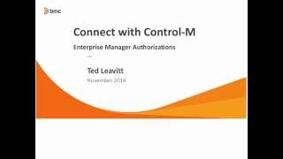 Connect with ControlM EM Authorizations [upl. by Nilecoj]