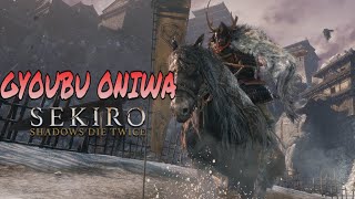 Sekiro  Gyoubu Oniwa Boss Fight No Damage taken [upl. by Hanako]