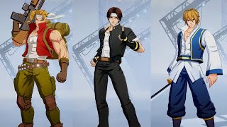 SNK AllStar Fight  All Characters Intros [upl. by Davis819]