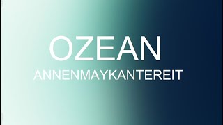 Annenmaykantereit  Ozean English lyrics [upl. by Harve]