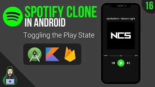 Toggling the Play State  MVVM Spotify Clone  Part 16 [upl. by Wymore]