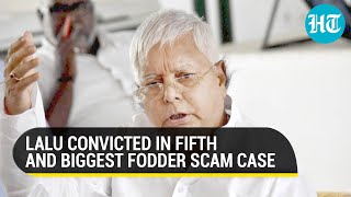 Why Lalu was jailed for 5 years in 5th Fodder Scam case Fined Rs 60 lakh for Rs 139 crore ghotala [upl. by Biagi508]