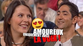 Insolite  ils tombent amoureux uniquement avec leurs voix   Ça se discute [upl. by Battat]