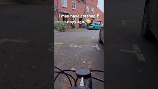 Crashed 8 days ago mtb biking crash [upl. by Grae565]