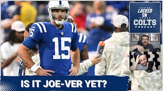 Indianapolis Colts Joe Flacco Forgets What Team He Plays For in Loss to Buffalo Bills [upl. by Bailie209]