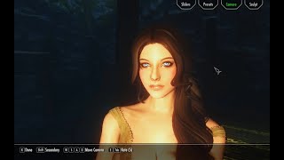 Skyrim mod RACEMENU ATUALIZADO [upl. by Ettelracs]