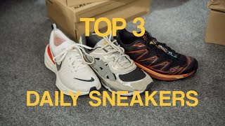 TOP 3 Everyday Sneakers [upl. by Ahsiym626]