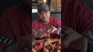 Trying Fresh Boil SHRIMP And FROZEN CRAWFISH at the MIGHTY CRAB dcbanks5625 [upl. by Ispep]