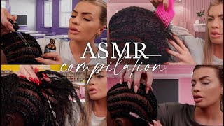 ASMR 15 Hour Scalp Scratching Between Your Itchy Braids amp Braid Removal💕 hair play roleplay [upl. by Lluj915]