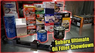 Ultimate Subaru Oil Filter Showdown [upl. by Henriette969]