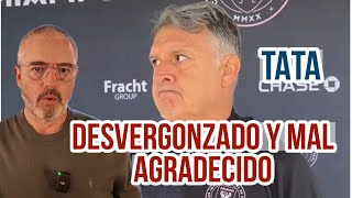 🚨Tata Martino desvergonzado y mal agradeció y además mudo 🚨 [upl. by Nylesoj216]