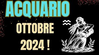 ACQUARIO OTTOBRE 2024itarocchioggi INTERATTIVO TAROCCHI [upl. by Kcirrad]