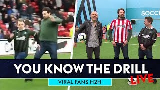 Viral Sunderland halftime fans go headtohead on Soccer AM  You Know The Drill LIVE [upl. by Longtin]