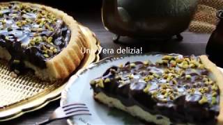 Crostata al cioccolato pere e pistacchi [upl. by Ihsir]