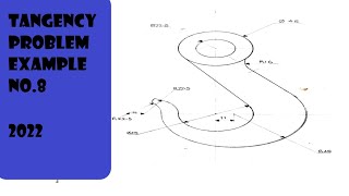 HOOK Tangency problem example number Eight 8 [upl. by Venterea]