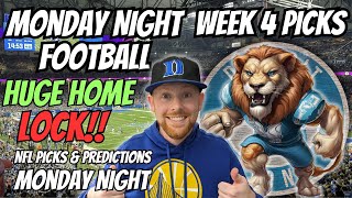 Monday Night Football Picks Week 4  NFL Monday Night Football Picks Today 9302024 Free NFL Picks [upl. by Euton250]