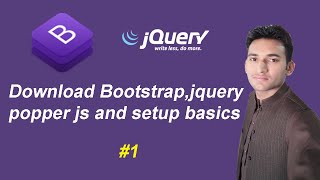 How to download bootstrap  install bootstrap  jquery  popperjs  basic Setup for bootstrap [upl. by Chaker]