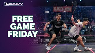 “Absolute GUT BUSTER”  Ghosal v Ng  MARIGOLD Singapore Squash Open FGF [upl. by Ambrosia]