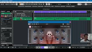 The FREE XOrcism II plugin of Solid State Logic  Composing a short Horror Cue [upl. by Ayotnom94]