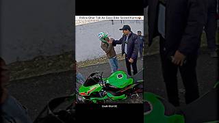 Police vs Bikers🤬 Police Ne Bike Seized kar Liya shorts bike rider police policevsbiker zx10r [upl. by Avlem]