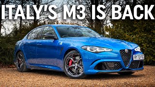 Better than a BMW M3 2024 Alfa Giulia Quadrifoglio facelift review [upl. by Ribak]