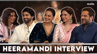 Heeramandi Interview  Sucharita Tyagi  Sonakshi Sinha Aditi Rao Hydari Fardeen Khan Taaha Shah [upl. by Wight756]