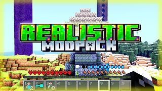 Realistic Modpack For MCPEBedrock Edition Coming Soon [upl. by Yromem]