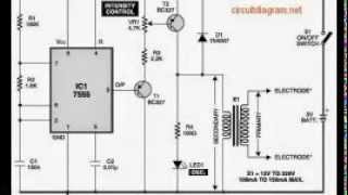 Simple Electronic Muscular Stimulator Electronic Indicator Muscular [upl. by Annovad327]