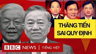 TƯỚNG CÔNG AN QUÂN ĐỘI THĂNG TIẾN SAI QUY ĐỊNH VÌ SAO [upl. by Oirom373]