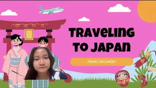 Travel documents to Japan Ni Kadek Mitha Sawitri ENGLISH D 2023 23514034SV22277 [upl. by Harlene]