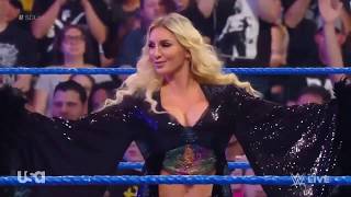 Liv Morgan vs Charlotte Flair WWE SmackDown July 16th 2019 [upl. by Gernhard]