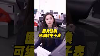 十秒图片转换可编辑的电子版 wps办公技巧干货分享 [upl. by Heeley]