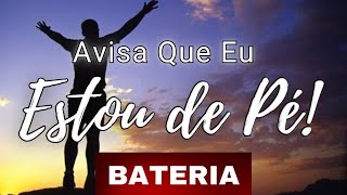 ESTOU DE PÉ  ANDRÉ BARROSO BATERIA [upl. by Rena]