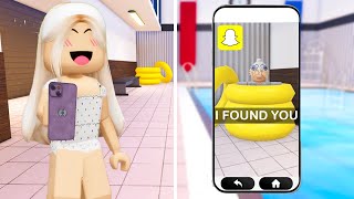 HIDE amp SEEK in ROBLOX SNAPCHAT [upl. by Otir]