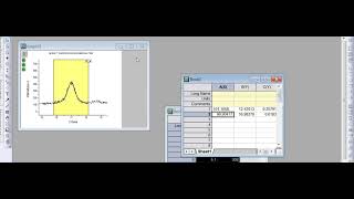 Origin 3rd Xrd analysis and how to calculate crystallinity with Origin Software [upl. by Anigar614]