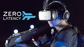 The Ultimate VR Experience  Multiplayer  In a Warehouse  Free roam No Wires  Zero Latency VR [upl. by Melcher]