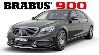 BRABUS 900 based on Maybach S 650  GIMS 2019 [upl. by Airitac]