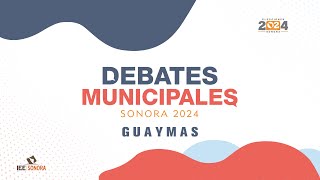 Debate Municipal Guaymas 2024 [upl. by Chapel]