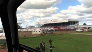 Easton Corbin amp Dierks Bentley Ride a Helicopter [upl. by Dowell645]