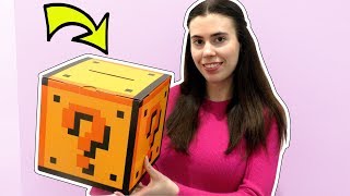 REAL LIFE LUCKY BLOCK MYSTERY BOX [upl. by Wordoow]