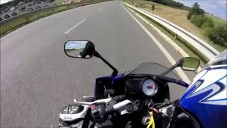 Yamaha YZF r125  Top speed  Full power [upl. by Sidnala916]