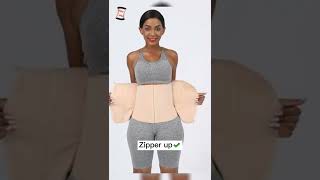 How To Wear A Girdle Waist Trainer Correctly  amazonmusthaves [upl. by Onavlis388]