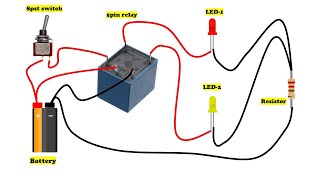 5 pin relay wiring diagram [upl. by Eicam]