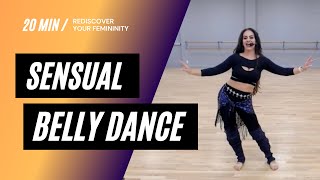 Chiftetelli Rhythms amp Belly Dance Magic 20Minute Class with Miss Portia 💃✨bellydance [upl. by Nerty]