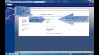 How to Findchange Your wireless password on a Zyxel router [upl. by Pennington]