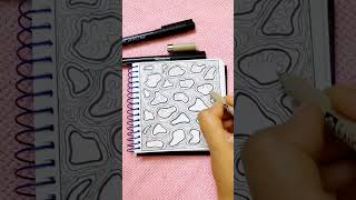 Zentangle art pattern 84 zentangle doodle art drawing sketch painting reelsyoutubeshortsyt [upl. by Yehs160]