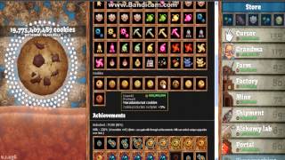 COOKIE CLICKER 100000000 COOKIES PER SECOND [upl. by Dyana581]