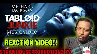 MICHAEL JACKSON quotTABLOID JUNKIEquot OFFICIAL VIDEO REACTION MichaelJackson reaction youtube [upl. by Mindi]